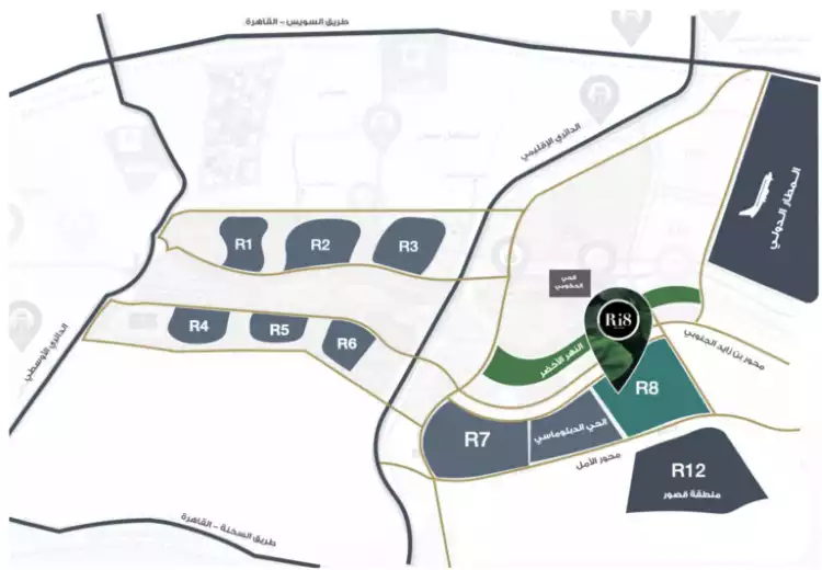 Map of Compound Ri8