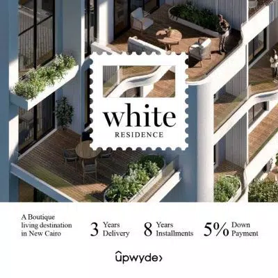 وحدة غرفة 76م² Fully Finished للبيع في White Residence Compound New Cairo, Upwyde Developments