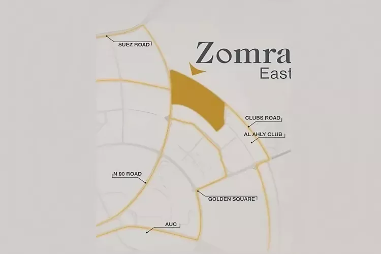 موقع كمبوند زمرة ايست التجمع الخامس