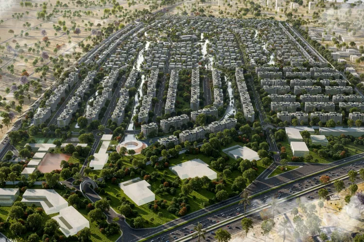 نظرة بانورامية على كمبوند زمرة ايست نيشينز اوف سكاي