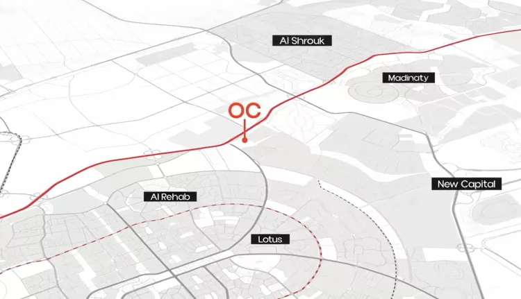 موقع OC مول القاهرة الجديدة