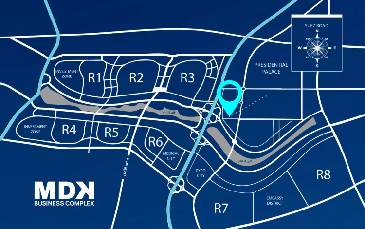 موقع مول MDK العاصمة الإدارية